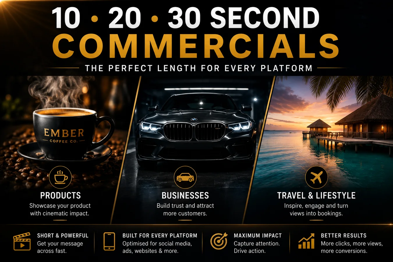 Commercial video examples